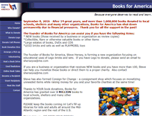 Tablet Screenshot of booksforamerica.org